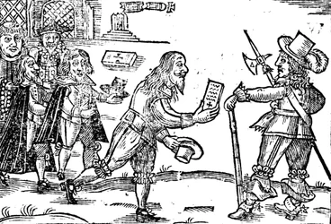 Ein Schotte bittet Karl I. (1600-49)